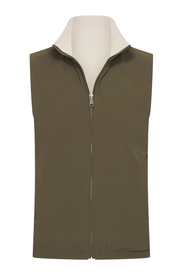 Olivé Revisible Gilet
