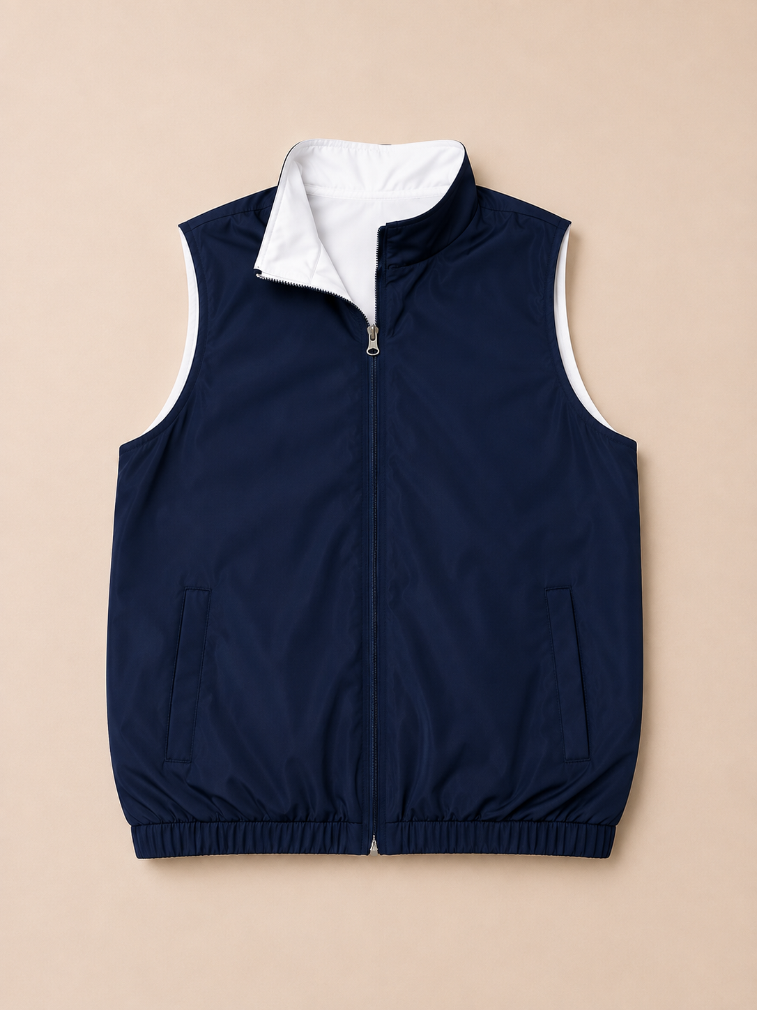 Navy Revisible Gilet