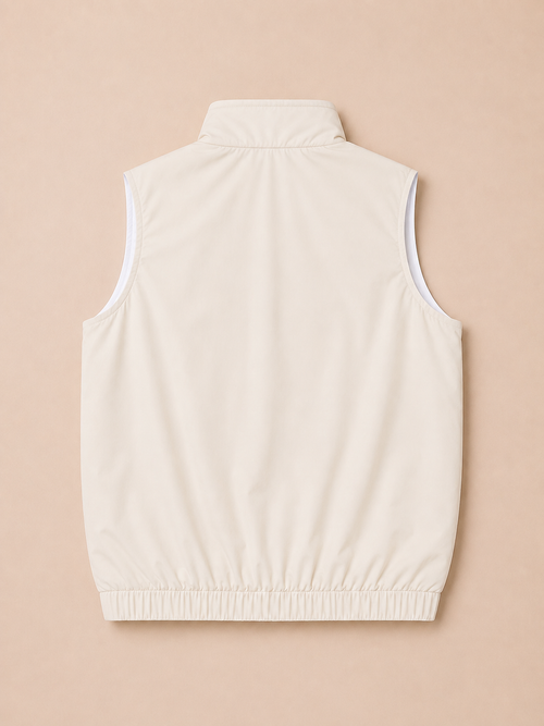 Beige Revisible Gilet